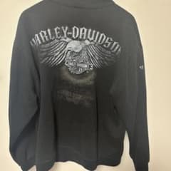 Harley-Davidson ブラック ジップアップパーカーのサムネイル