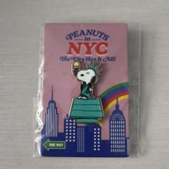 PEANUTS in NYC スヌーピー 自由の女神 ピンバッジのサムネイル