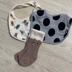 動物柄スタイとフリースソックスセットのサムネイル