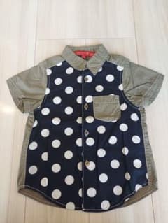 COMECHATTO&CLOSET　キッズ　デザインシャツ　110cmのサムネイル