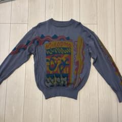 LANCEL グレー 幾何学模様 クルーネックセーターのサムネイル