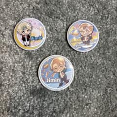 BTS TinyTAN Jimin ジミン 缶バッジ 3点セット - メルカリ