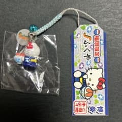 福岡限定 ハローキティ ストラップ 博多明太子 - メルカリ