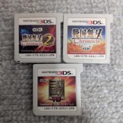 任天堂3DS 戦国無双 Chronicle 2nd / 三國無双VS 3本セット