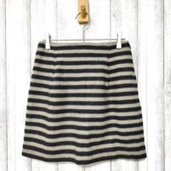 N.　(S)　ボーダー柄 スカート