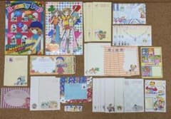 【平成レトロ】りぼん なかしよ ちゃお ふろく 便箋 封筒 シール まとめ売りのサムネイル
