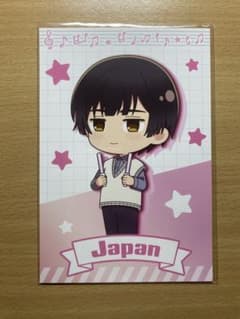 ヘタリア　カラオケマック　ポストカード　日本のサムネイル
