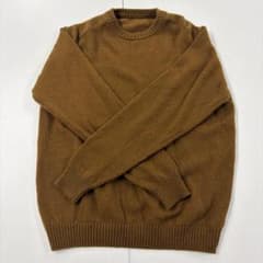 クルーネック ニット ブラウンのサムネイル