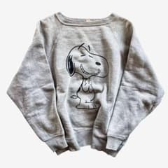 50s Duxbak スヌーピー プリント スウェット ヴィンテージ 激レア 