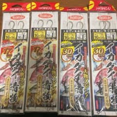 イカ泳がせ仕掛け4点セット　ケラ様専用のサムネイル