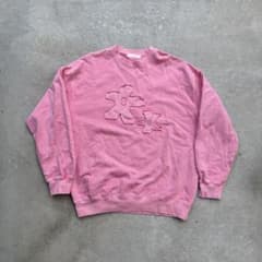 SENSE OF PLACE 花刺繍 ピンク トレーナーのサムネイル