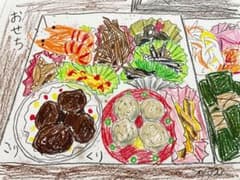 おせちの絵のサムネイル
