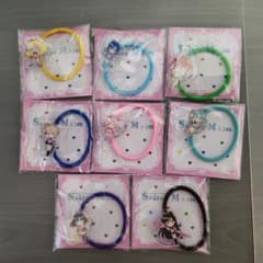 Pretty Guardian Sailor Moon Hair Tie Set of 8