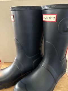 HUNTER ORIGINAL レインブーツ ネイビー　ミドル23.0cmのサムネイル