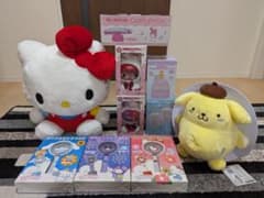 【超メルカリ市特別販売】サンリオぬいぐるみ 雑貨 まとめ売り10点【新品未使用】のサムネイル
