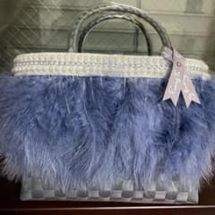 えび様専用です❣️ファンファ　カゴバックのサムネイル