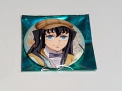 鬼滅の刃 AGF2024 純喫茶 時透無一郎 グリッター缶バッジ 無限城編