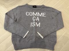 COMME CA ISM キッズ ロゴニット 130cmのサムネイル