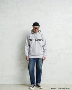WAIPER.inc “W.P.ARMY” スウェットパーカー WP141 - メルカリ