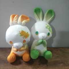 GIGO限定　花兎　ＢＩＧぬいぐるみ 2個セット