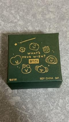 [Brand New, Unused] 1st Accessory BT21 Chimmy Silver Ring