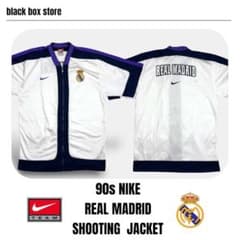 激レア 90s NIKE レアル マドリード 半袖 シューティング シャツ 