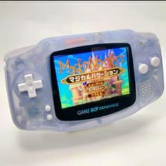 ゲームボーイアドバンス　クリアブルー＆単三電池型バッテリー ゲームボーイアドバンス クリアブルー＆単三電池型バッテリー