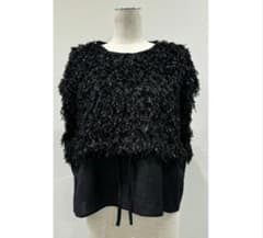 新品タグ付き　シアントーキョー ブラウジングフェザーブラウス 2025　ベスト 新品タグ付き シアントーキョー ブラウジングフェザーブラウス 2025