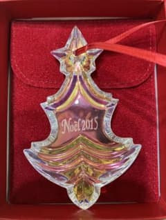 Baccarat Noël 2015 クリスマスオーナメント Baccarat Noël 2015 クリスマスオーナメント - メルカリ