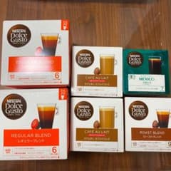 ネスレ ドルチェグスト カプセル6箱のサムネイル