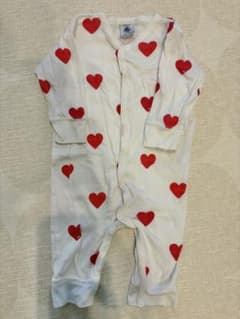 PETITBATEAU プチバトー　ロンパース/カバーオール　長袖　6m/67