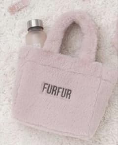 FURFUR 핑크 퍼백