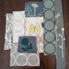 ミナペルホネン はぎれ セット 刺繍 テキスタイル - メルカリ