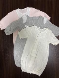 新生児　ドレスオール　３枚セットのサムネイル