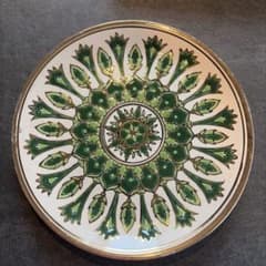DAKAS CERAMIC ダカス・セラミック飾り皿 ギリシャ ロードス島製純金のサムネイル