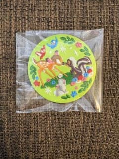 ディズニー 刺繍缶バッジ バンビのサムネイル