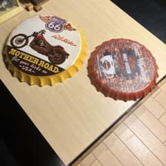 れ*り様 ブリキの看板2個セットのサムネイル