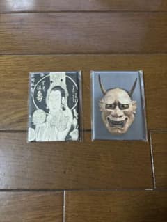 仏像と鬼のマスク マグネット 2枚セット - メルカリ