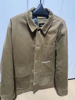 HUF コーデュロイ カバーオール L ベージュのサムネイル