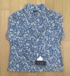 EVE DESIGN'S 花柄 ハイネック 長袖カットソーのサムネイル