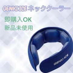 【新品未使用✨】ネッククーラー　冷却グッズ 熱中症対策 男女兼用 ブルーのサムネイル