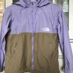 THE NORTH FACE ジャケット 130サイズ 紫/茶色のサムネイル
