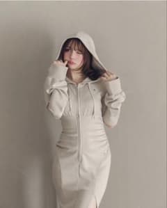 Thumbnail of andmary erla slit dress ブラック
