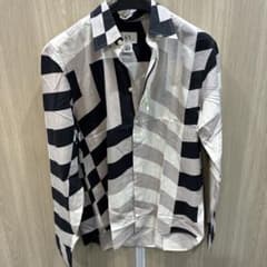 A|X ARMANI EXCHANGE 総柄 幾何学 長袖シャツ M - メルカリ