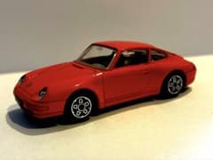 PORSCHE ミニカー レッド　1/43 イタリア製のサムネイル