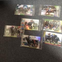 JRA 競走馬 カード 6枚セット 名馬のサムネイル