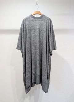 Curensology リネンオーバーチュニック ニット ワンピース ポンチョ Curensology リネンオーバーチュニック ニット ワンピース ポンチョ