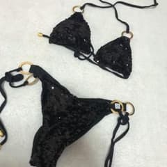 黒ビキニ　新品未使用　Mサイズのサムネイル