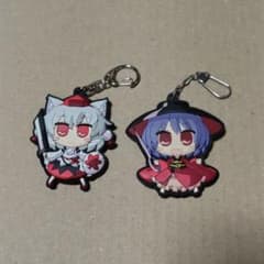 東方 東方Project ラバーキーホルダー 針妙丸 椛 茜屋 - メルカリ