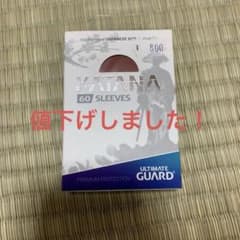 katanaスリーブ　赤　62×89のサムネイル